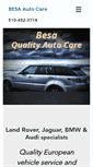 Mobile Screenshot of besaautocare.com