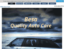Tablet Screenshot of besaautocare.com